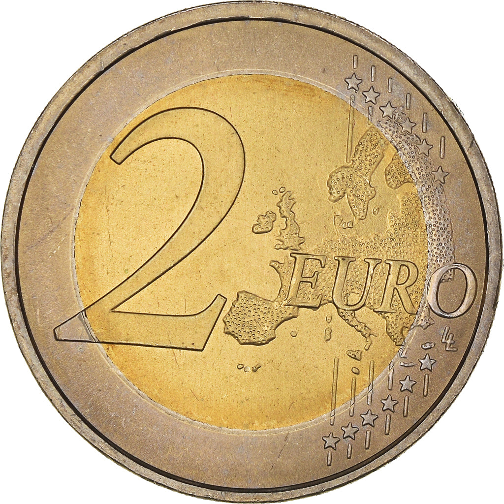GERMANY - FEDERAL REPUBLIC, 2 Euro, 2007, Hambourg, MS(65-70), Bi-Metallic