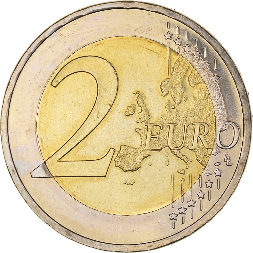 GERMANY - FEDERAL REPUBLIC, 2 Euro, Traité de Rome 50 ans, 2007, Stuttgart