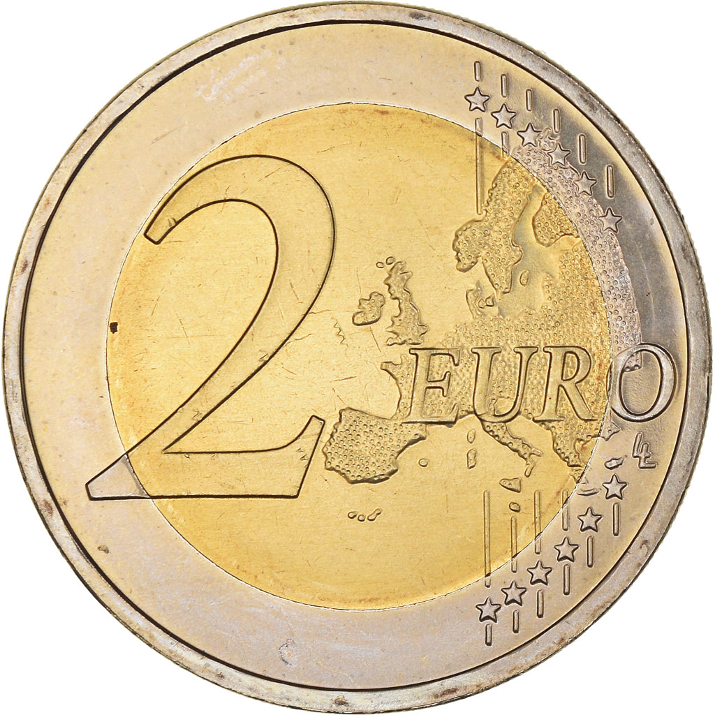 GERMANY - FEDERAL REPUBLIC, 2 Euro, Traité de Rome 50 ans, 2007, Stuttgart