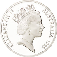 AUSTRALIA, 5 Dollars, 1995, KM #303, MS(65-70), Silver, 36.24