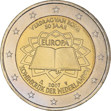 Netherlands, 2 Euro, 2007, Utrecht, MS(64), Bi-Metallic, KM:273