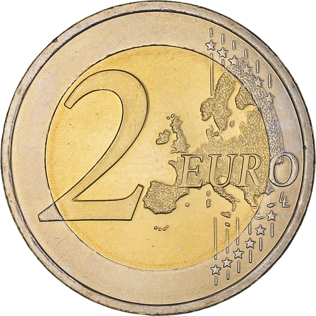 Netherlands, 2 Euro, 2007, Utrecht, MS(64), Bi-Metallic, KM:273