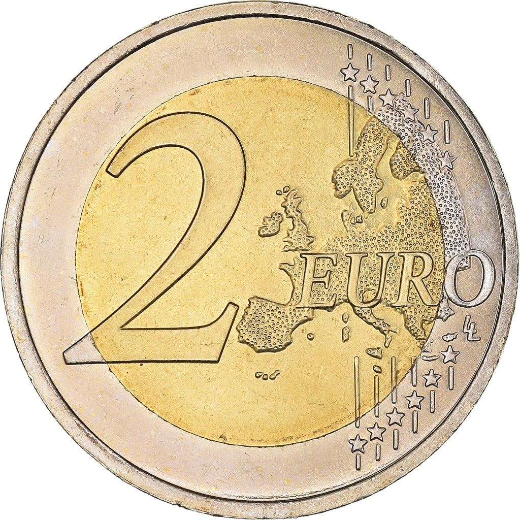 Francia, 2 Euro, Traité de Rome 50 ans, 2007, Paris, SPL+, Bi-metallico