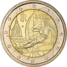 Italy, 2 Euro, Jeux olympiques de Turin, 2006, Rome, MS(64), Bi-Metallic, KM:246