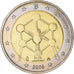 Belgium, 2 Euro, Atomium, 2006, Brussels, AU(55-58), Bi-Metallic, KM:241