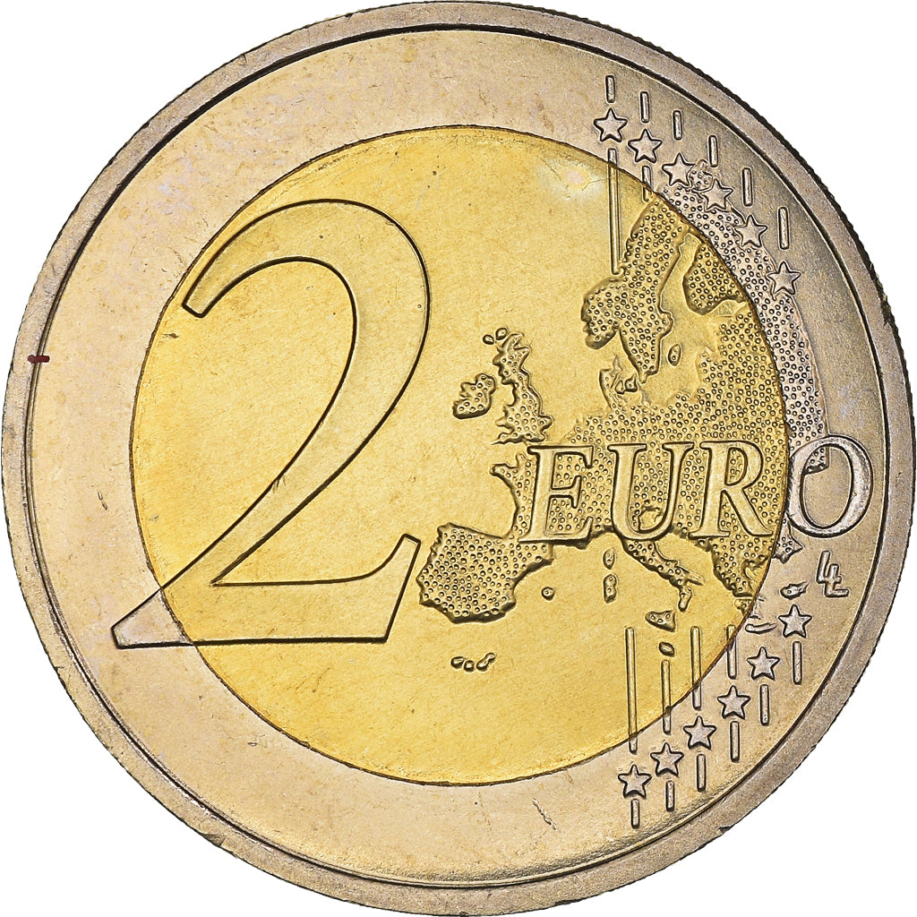 Luxembourg, 2 Euro, Château de Berg, 2008, Paris, MS(63), Bi-Metallic, KM:96