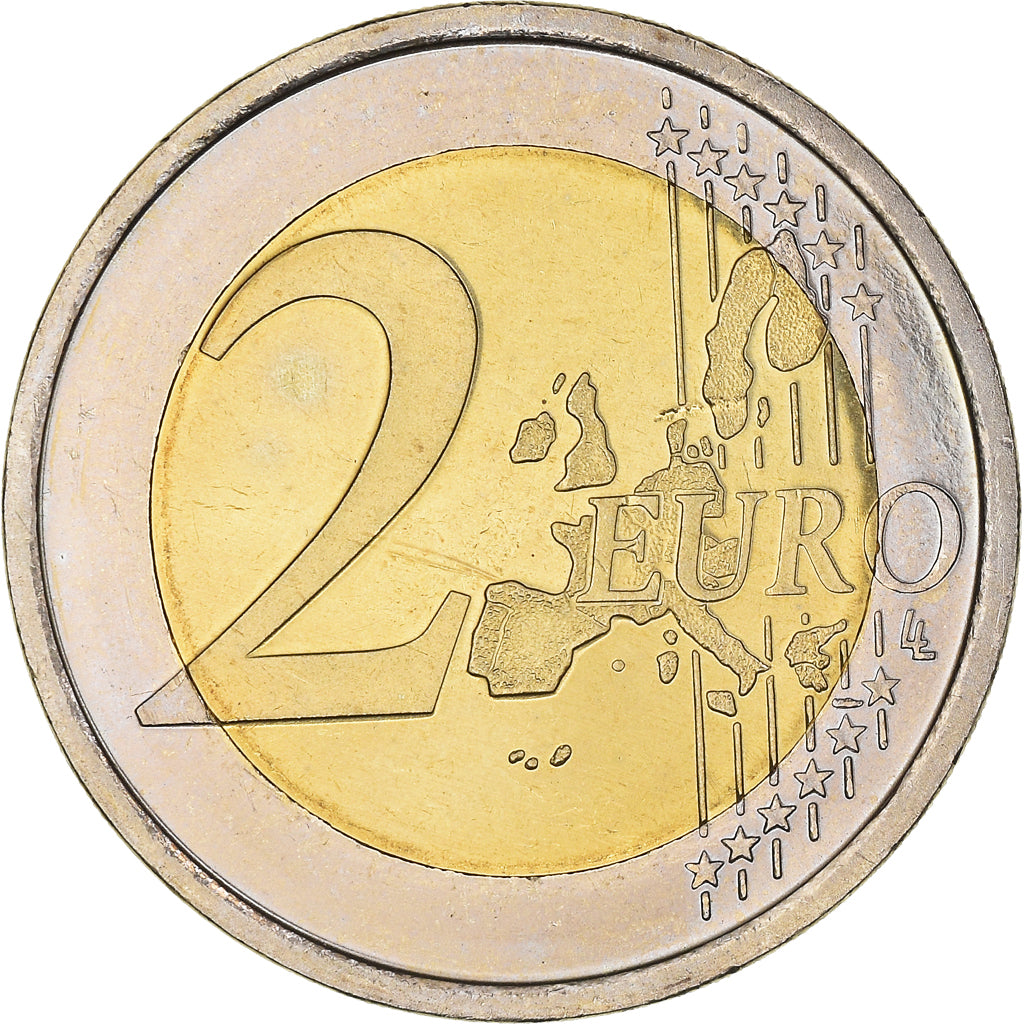 Finland, 2 Euro, EU expansion, 2004, Vantaa, MS(60-62), Bi-Metallic, KM:114
