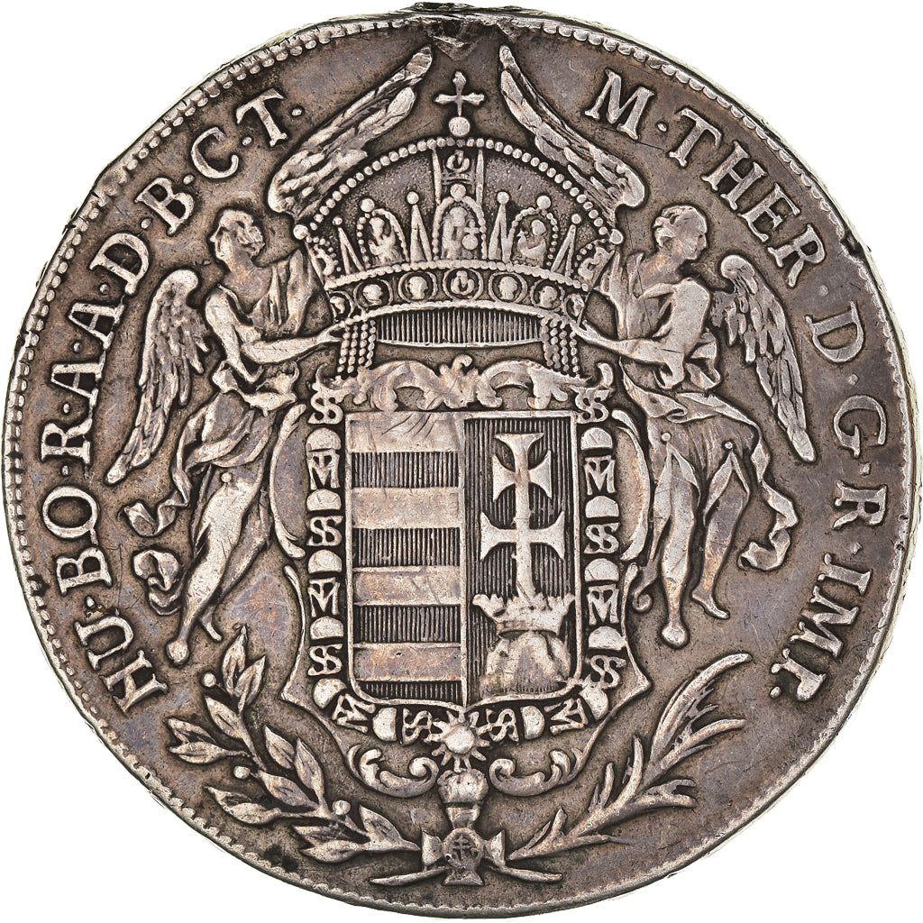 Coin, Hungary, Maria Theresia, Thaler, 1778, Kremnitz, AU(50-53), Silver