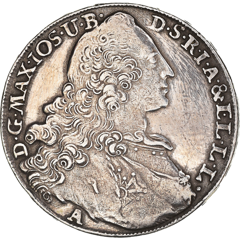 Moneta, Stati tedeschi, BAVARIA, Maximilian III, Josef, Thaler, 1770, Amberg