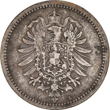 Moneta, GERMANIA - IMPERO, Wilhelm I, 50 Pfennig, 1875, Berlin, BB, Argento