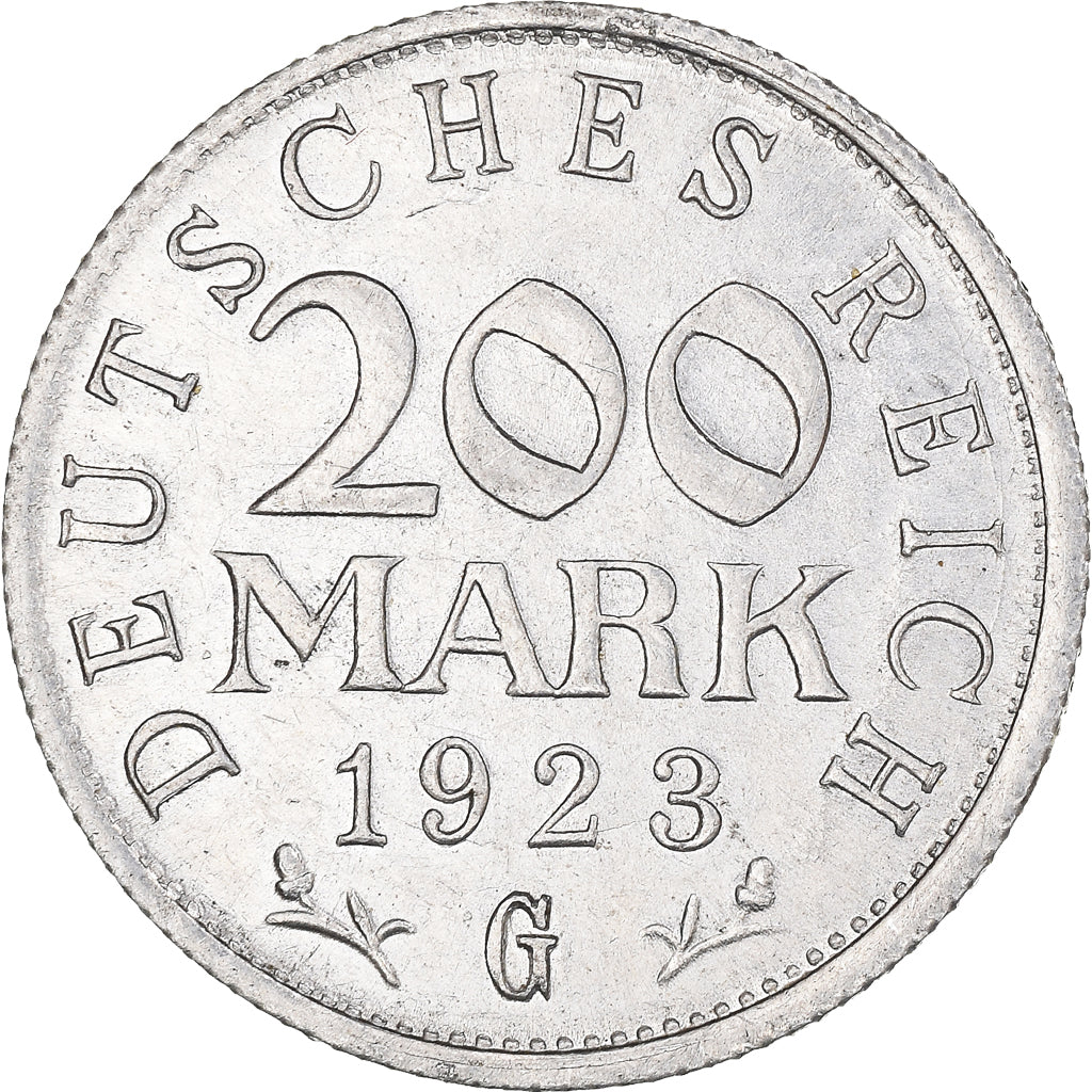 Monnaie, Allemagne, République de Weimar, 200 Mark, 1923, Karlsruhe, SUP