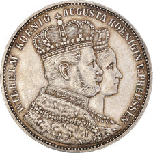 Coin, German States, PRUSSIA, Wilhelm I, Thaler, 1861, Berlin, EF(40-45)