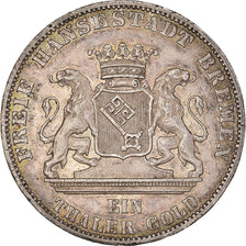 Moneda, Estados alemanes, BREMEN, Thaler, Vereins, 1865, Bremen, EBC, Plata