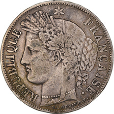 Coin, France, Cérès, 5 Francs, 1849, Paris, VF(30-35), Silver, KM:761.1