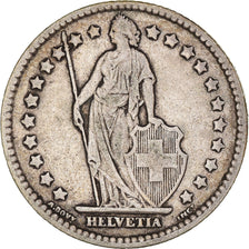 Coin, Switzerland, Franc, 1910, Bern, VF(30-35), Silver, KM:24