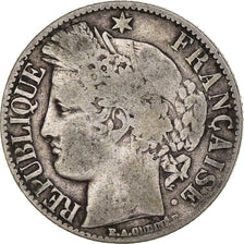 Monnaie, France, Cérès, Franc, 1887, Paris, TB, Argent, Gadoury:465a, KM:822.1