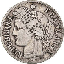 Monnaie, France, Cérès, 2 Francs, 1887, Paris, TB+, Argent, Gadoury:530a