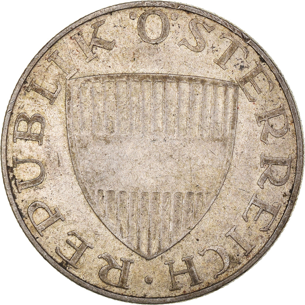 Coin, Austria, 10 Schilling, 1958, VF(20-25), Silver, KM:2882
