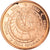 República Checa, 5 Euro Cent, 2003, unofficial private coin, BC+, Cobre chapado