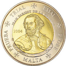 Malta, Fantasy euro patterns, 2 Euro, 2004, MS(65-70), Bi-Metallic