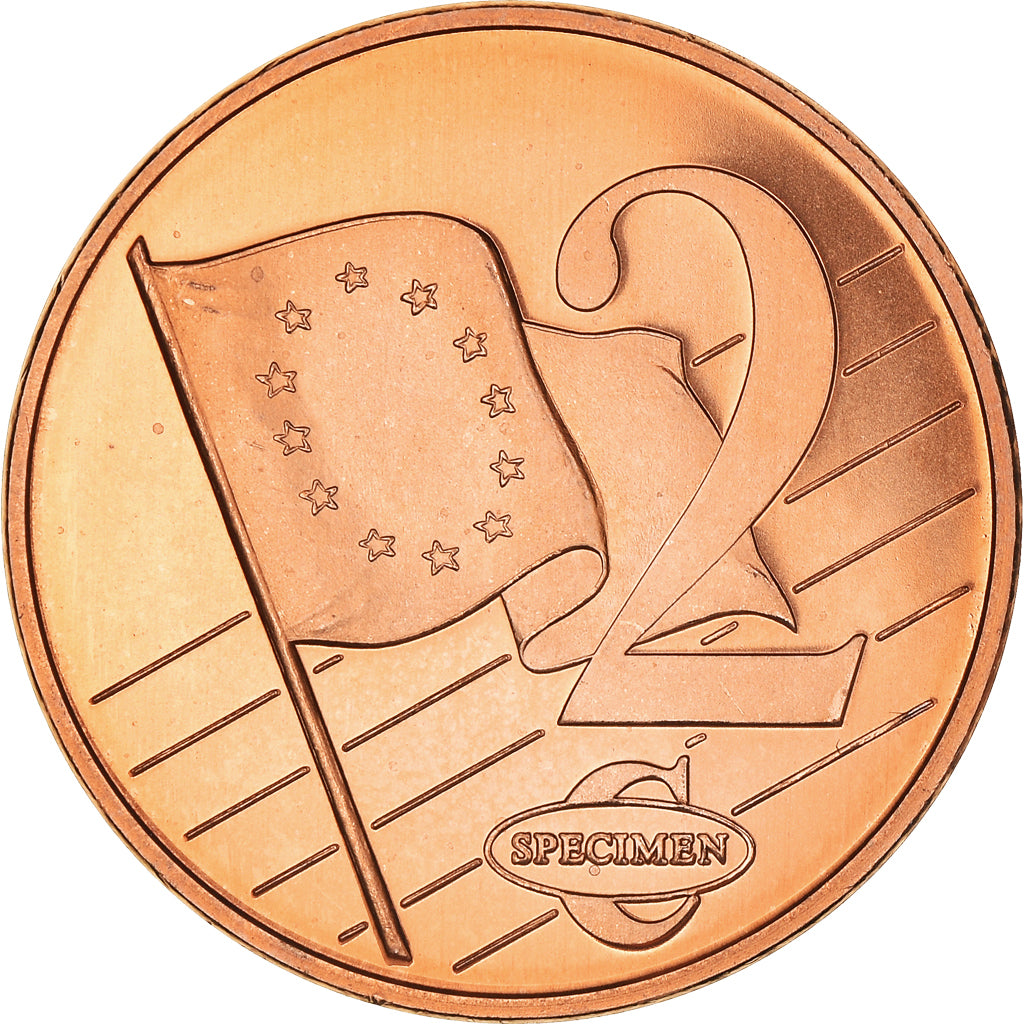 Poland, 2 Euro Cent, 2003, unofficial private coin, MS(63), Copper