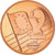 Polonia, 2 Euro Cent, 2003, unofficial private coin, SC, Cobre