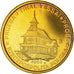 Poland, 10 Euro Cent, 2003, unofficial private coin, MS(63), Brass