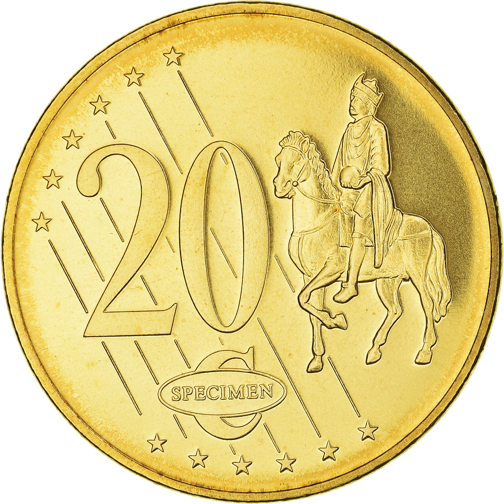 Ungheria, Fantasy euro patterns, 20 Euro Cent, 2003, SPL+, Rame