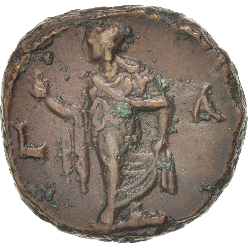 Coin, Gallienus, Tetradrachm, Alexandria, AU(50-53), Billon