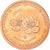 Eslovénia, Euro Cent, 2003, unofficial private coin, MS(64), Aço Cromado a