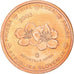 Slovénie, Euro Cent, 2003, unofficial private coin, SPL+, Cuivre plaqué acier
