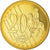 Slovenia, 20 Euro Cent, 2003, unofficial private coin, FDC, Acciaio placcato