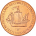 Estonia, 5 Euro Cent, 2003, unofficial private coin, SPL+, Acciaio placcato rame