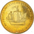 Estónia, 50 Euro Cent, 2003, unofficial private coin, MS(64), Aço Cromado a