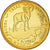 Cipro, 10 Euro Cent, 2003, unofficial private coin, SPL+, Acciaio placcato rame