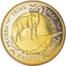Cypr, 2 Euro, 2003, unofficial private coin, MS(65-70), Miedź platerowana