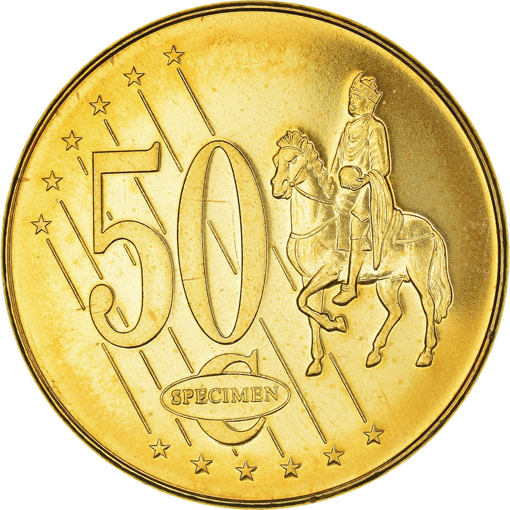 Andorra, 50 Euro Cent, 2003, unofficial private coin, MS(64), Copper