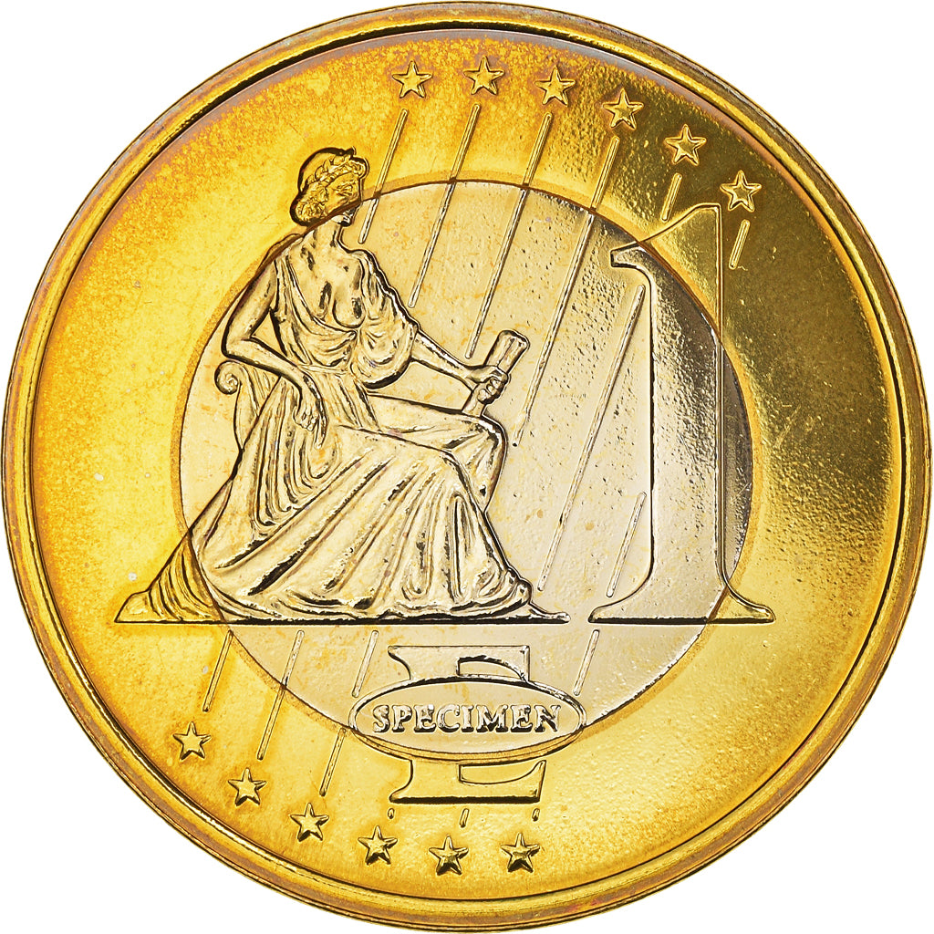 Andorra, Euro, 2003, unofficial private coin, EF(40-45), Copper