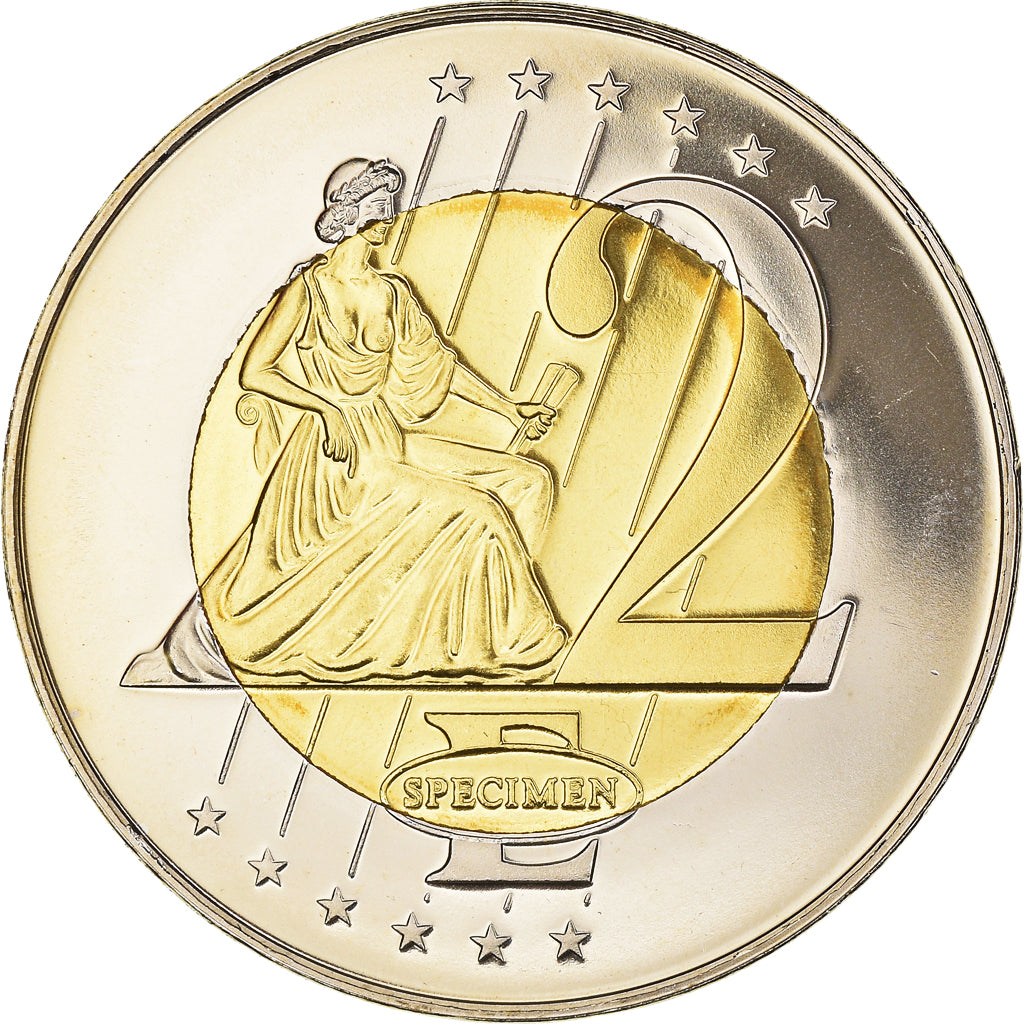 Andorra, 2 Euro, 2003, unofficial private coin, STGL, Kupfer
