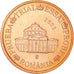 Romania, Fantasy euro patterns, Euro Cent, 2003, SPL, Rame