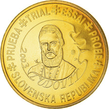 Slovakia, Fantasy euro patterns, 50 Euro Cent, 2003, MS(65-70), Copper