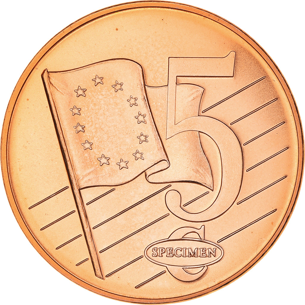Grande-Bretagne, 5 Euro Cent, 2002, unofficial private coin, SPL+, Cuivre