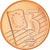 Gran Bretagna, 5 Euro Cent, 2002, unofficial private coin, SPL+, Acciaio
