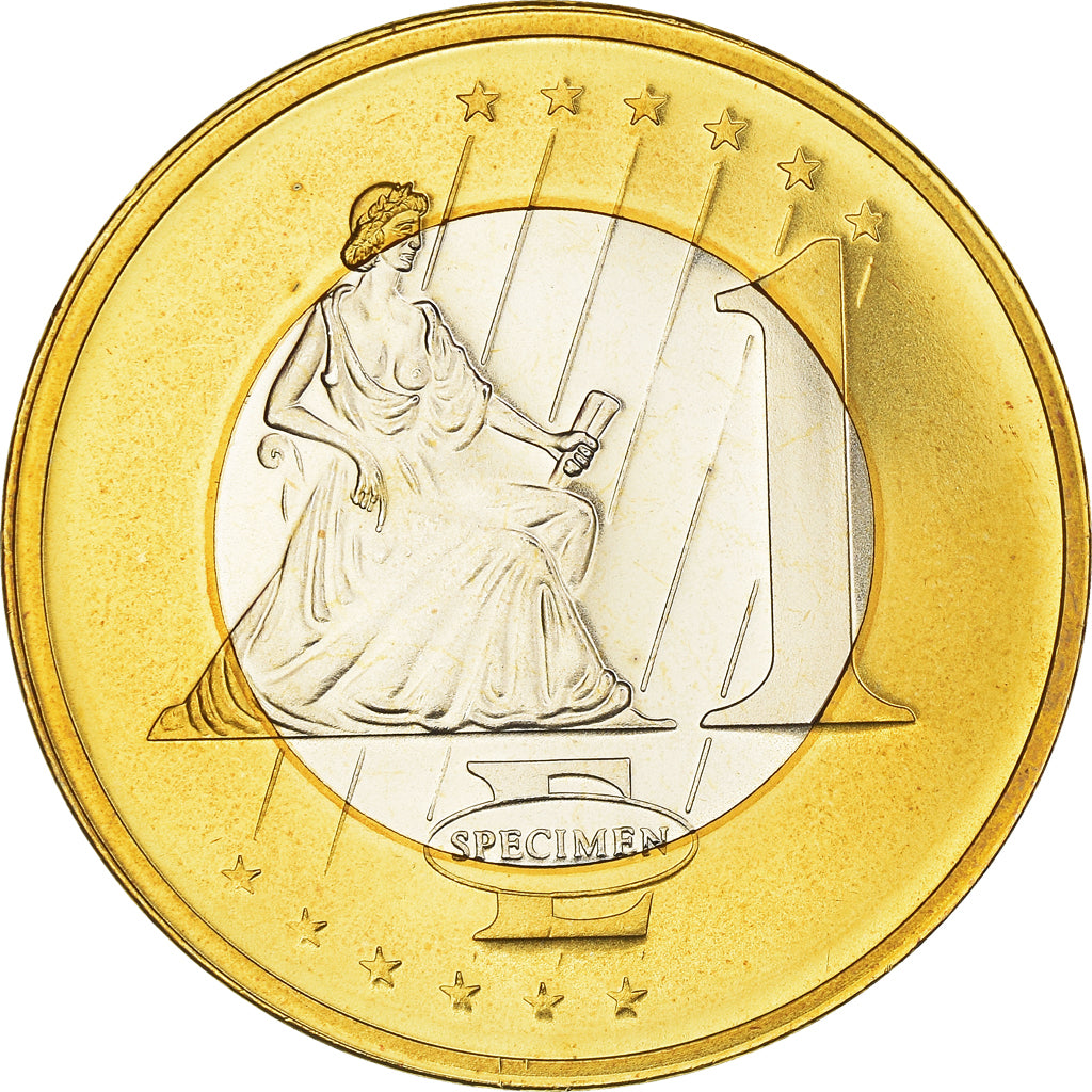 Grande-Bretagne, Euro, 2002, unofficial private coin, SPL+, Cuivre plaqué acier