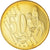 Danimarca, 50 Euro Cent, 2002, unofficial private coin, SPL+, Acciaio placcato