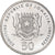 Moeda, Somália, 50 Shillings, 2002, MS(63), Aço Revestido a Níquel, KM:111