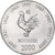 Coin, Somalia, 10 Shillings / Scellini, 2000, MS(63), Nickel Clad Steel, KM:99