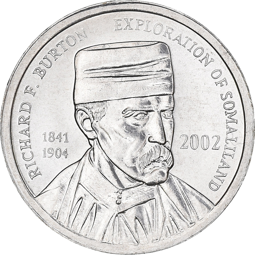 Monnaie, Somaliland, 5 Shillings, 2002, SPL, Aluminium, KM:4