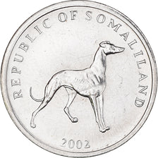 Moneta, Somaliland, 20 Shillings, 2002, SPL, Acciaio inossidabile, KM:6