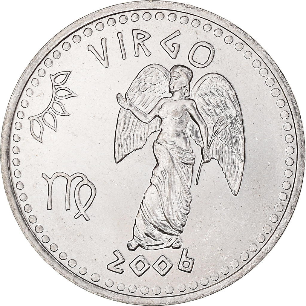 Coin, Somaliland, 10 Shillings, 2006, MS(63), Stainless Steel, KM:14